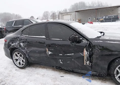 2020 Alfa Romeo Giulia Ti Awd from USA, damaged, VIN ZARFANBN0L7637047